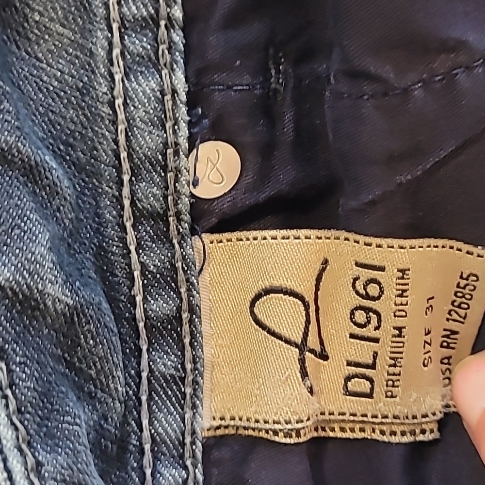 DL1961 Milano Boot Cut Jeans Low-rise - Picture 12 of 14